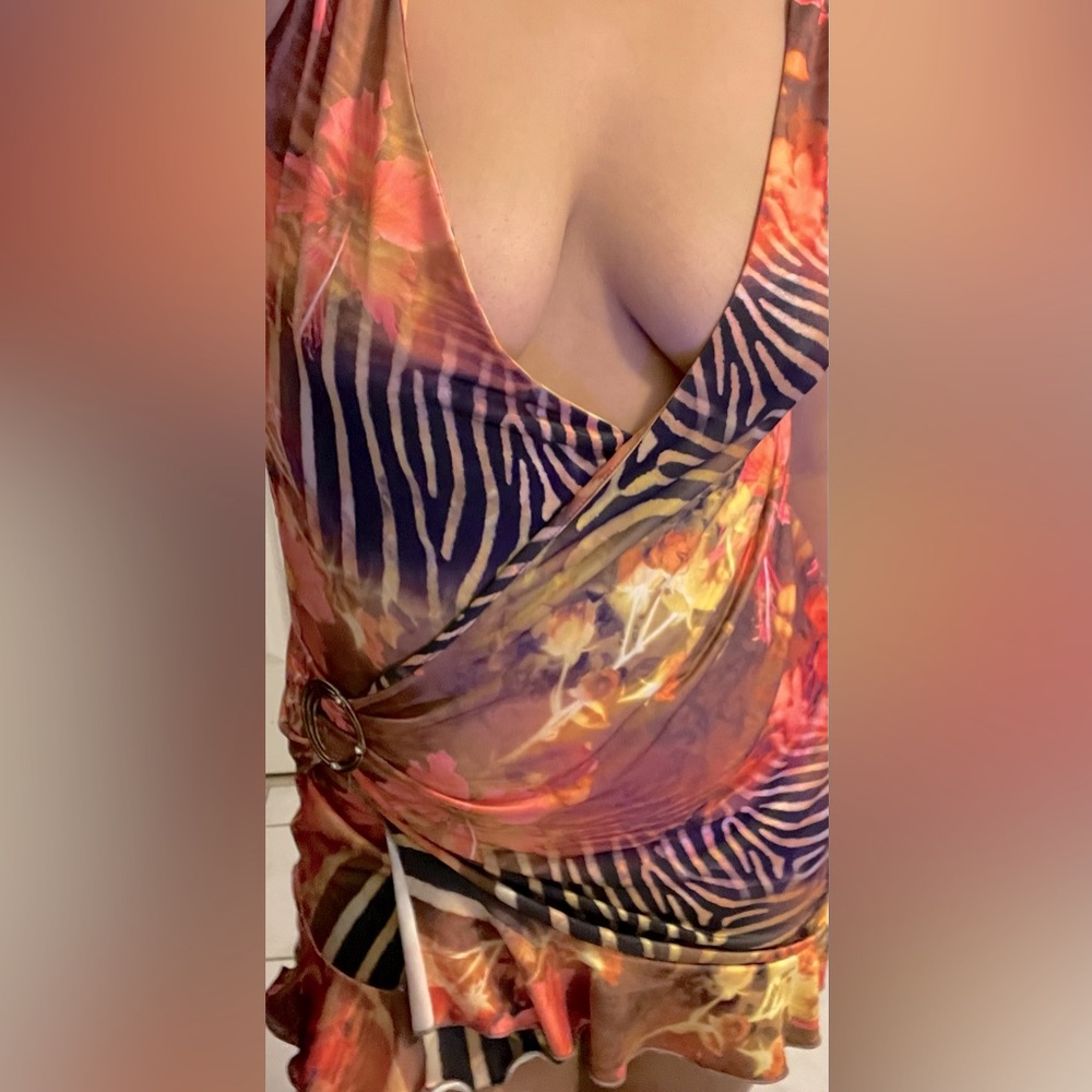 COPY - Classic Jaded London Multi Color Mini Dress.